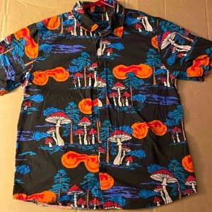 Mushroom collar short sleeve